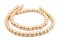 The Bead Chest Natural 12mm Wooden Beads in Gold for Jewelry Making – Round Loose Wood Spacer Beads I Approximately 35 Beads